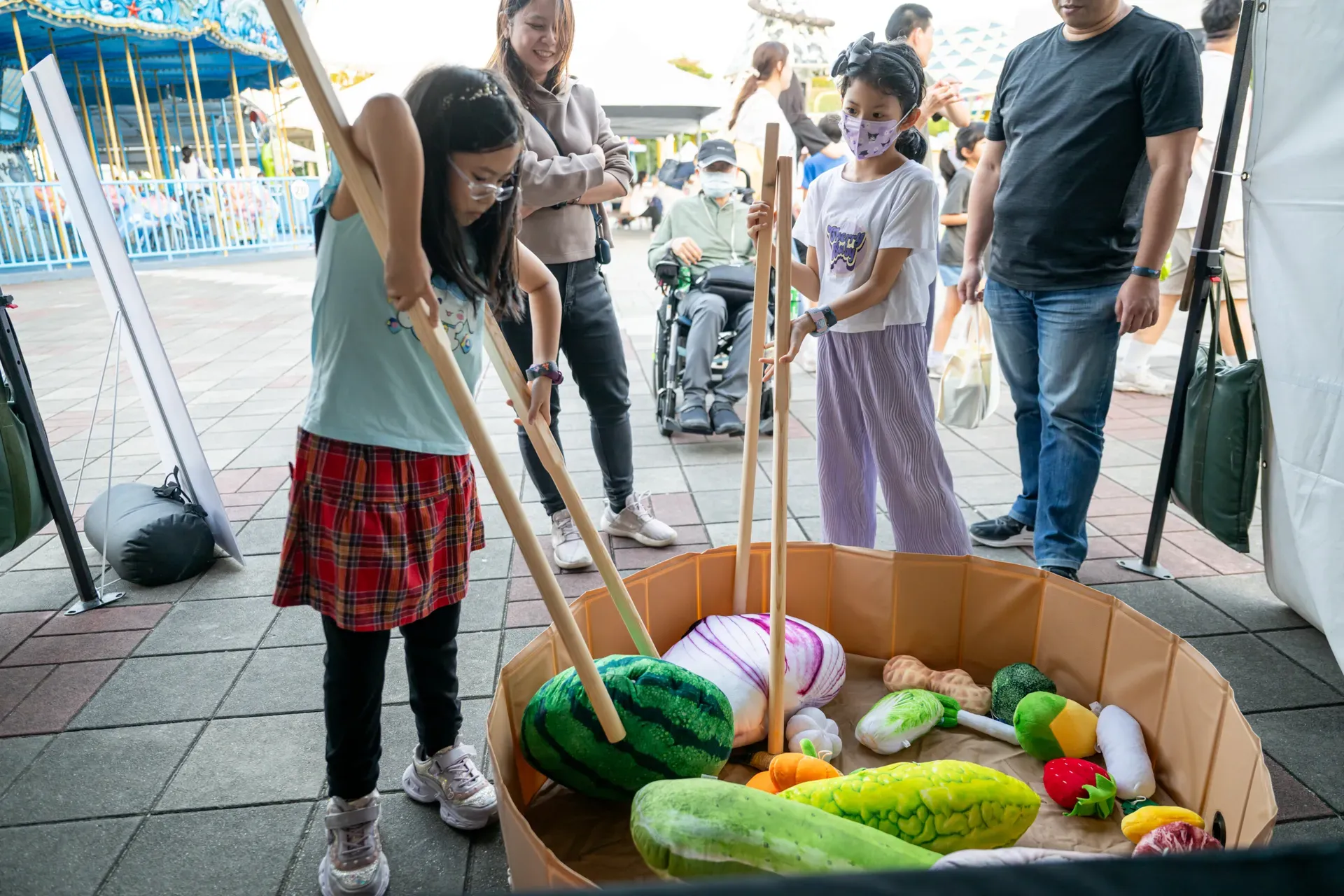 台灣樂金家庭日親子互動關卡